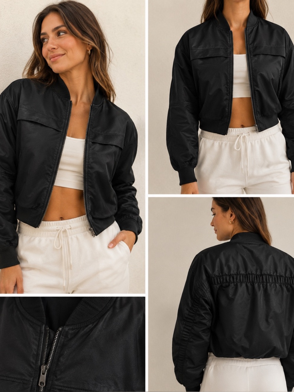 Lululemon Insulated Ruched Bomber Jacket New With Tags Size 2